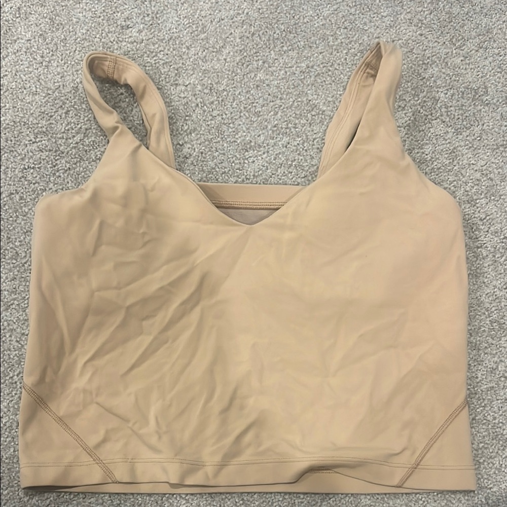 Lululemon built in bra tank top